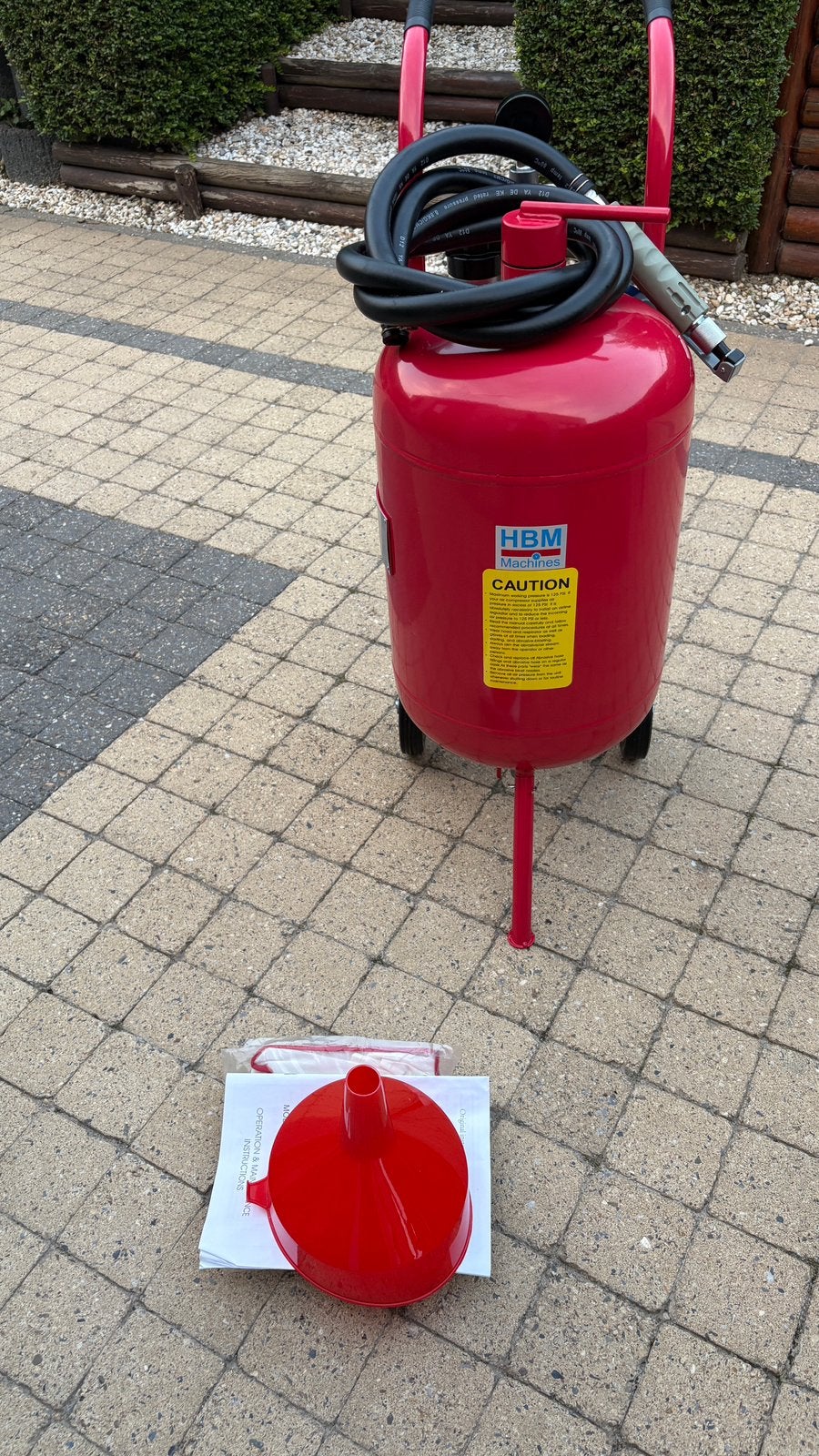 Zandstraalketel gloednieuw uit de doos, Bricolage & Construction, Compresseurs, Neuf, 400 à 800 litres/min, Enlèvement, 10 bars ou plus