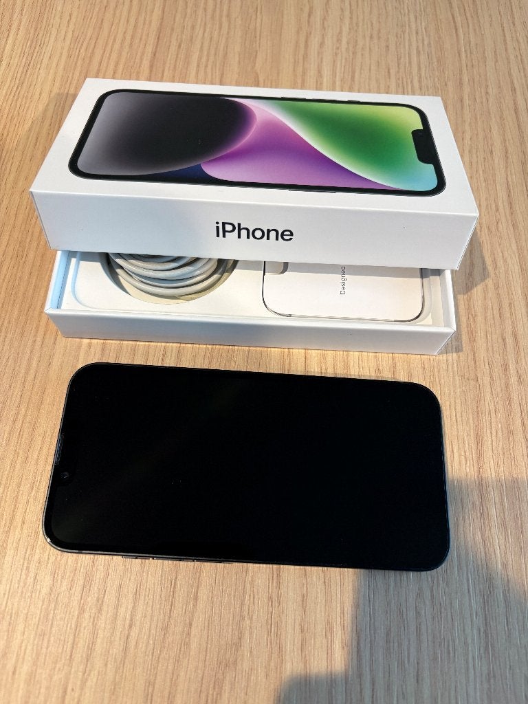 Iphone 14 - Midnight (zwart) - Uitstekende staat, 128 GB, Zwart, Ophalen of Verzenden, Zo goed als nieuw