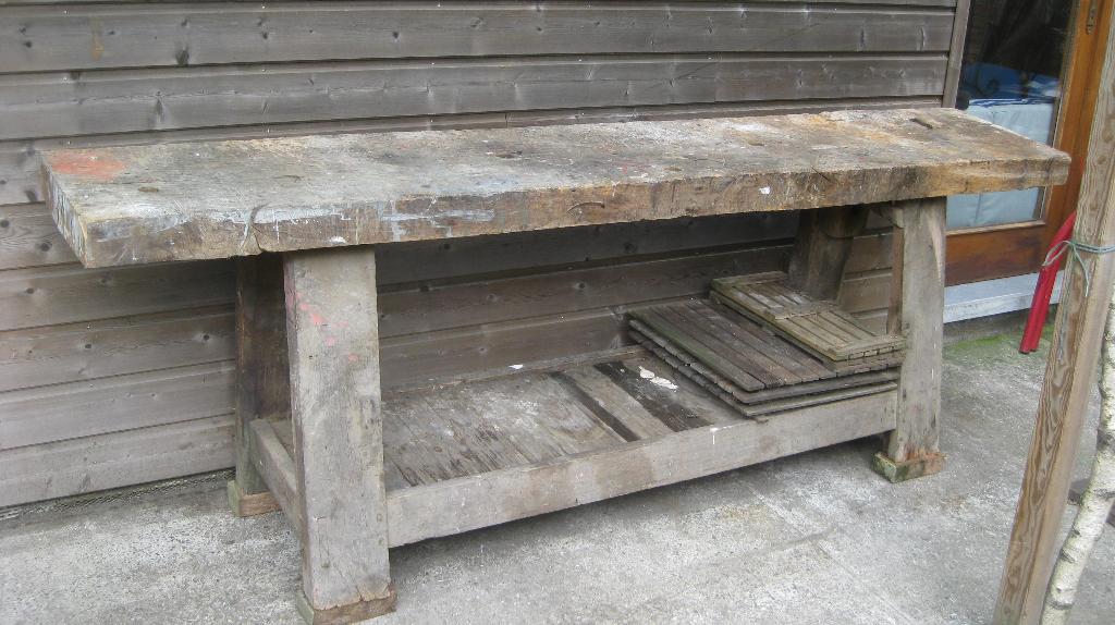 Etablis, Doe-het-zelf en Bouw, Werkbanken, Gebruikt, Bankschroef, Ophalen