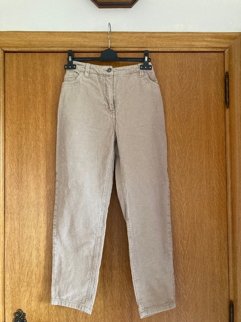 Beige lange broek in geribbelde velours, Groggy, XXS, 12 jr, Enfants & Bébés, Vêtements enfant | Taille 152, Pantalon, Enlèvement ou Envoi