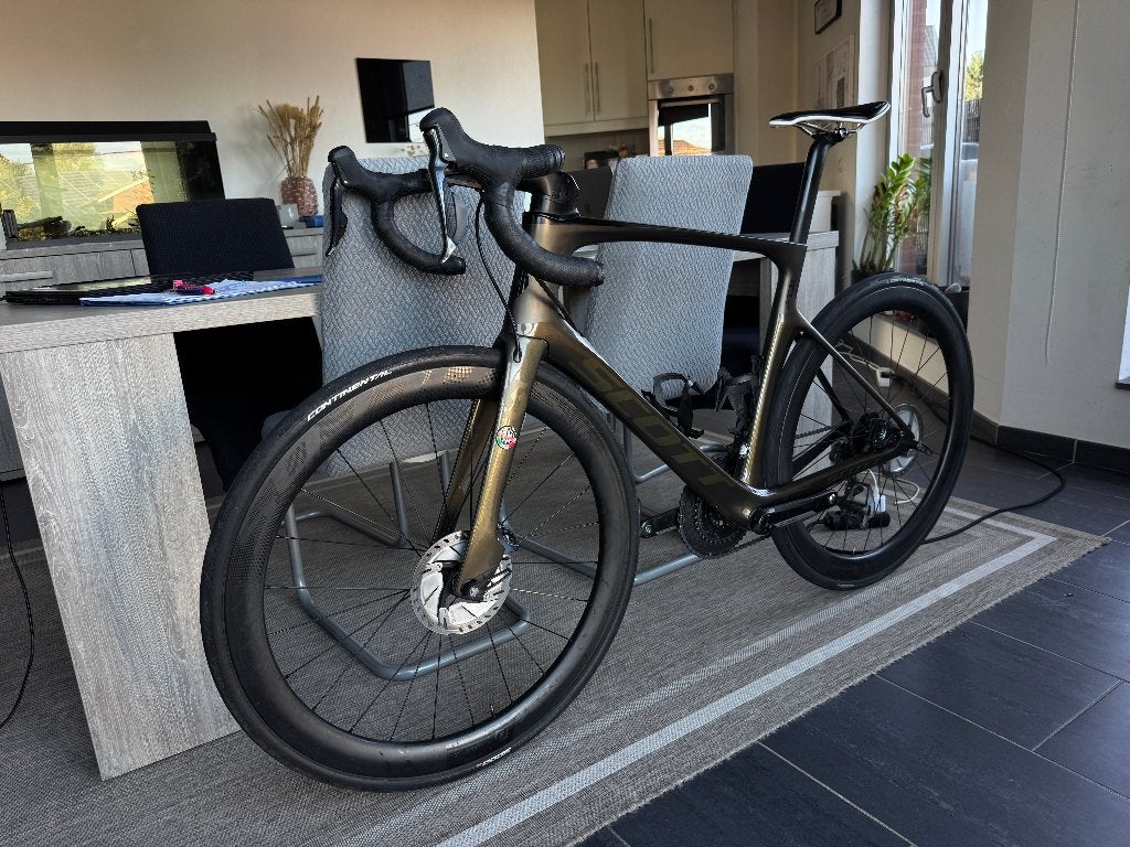 Racefiets Scott Foil 10 Aero (Maat L) – Ultegra Di2, Syncros, Fietsen en Brommers, Ophalen, Carbon, Minder dan 10 versnellingen