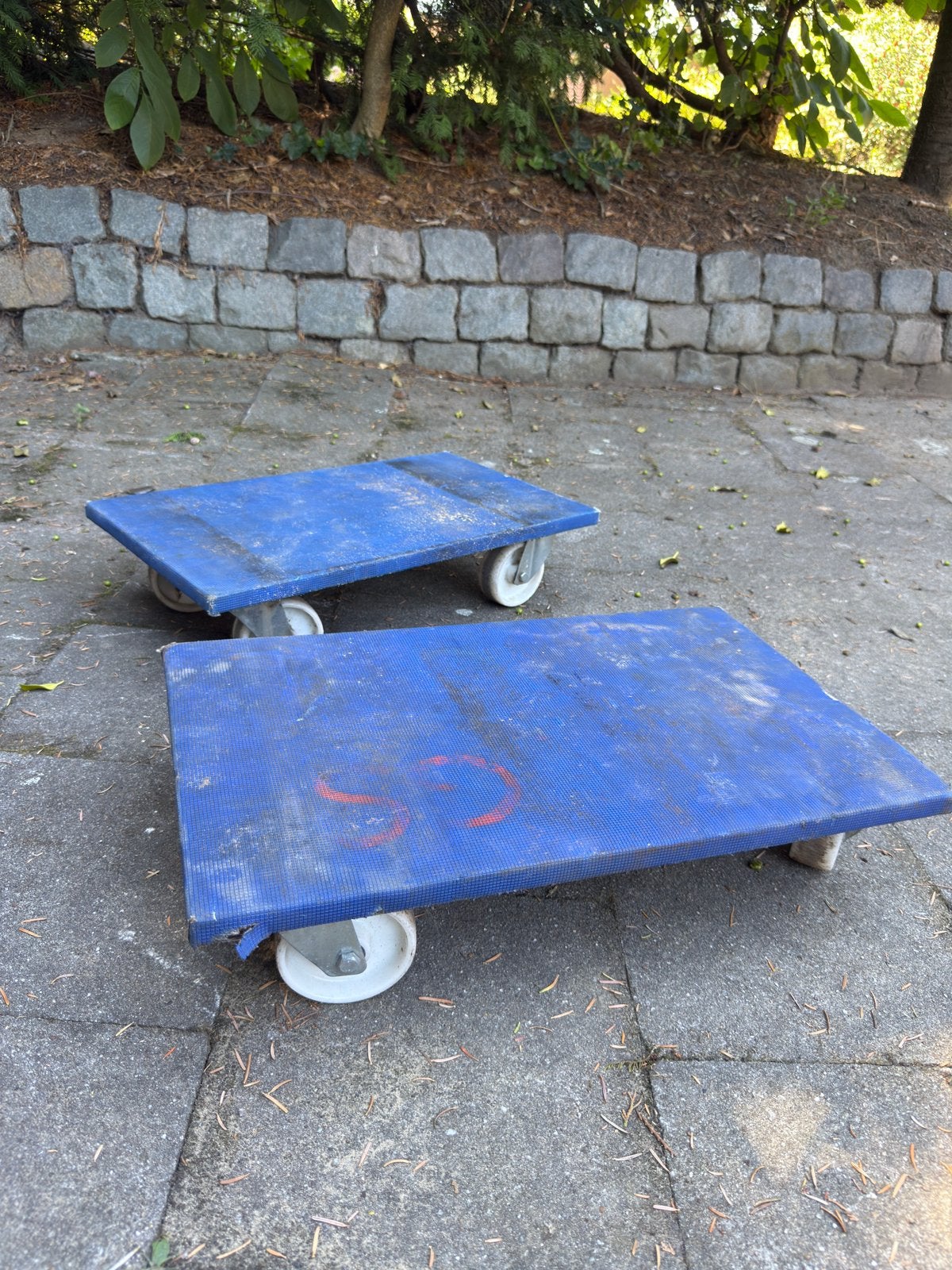 Meubelhondje (2) 500kg, Doe-het-zelf en Bouw, Transportwagens, Ophalen, Gebruikt, Transportkar