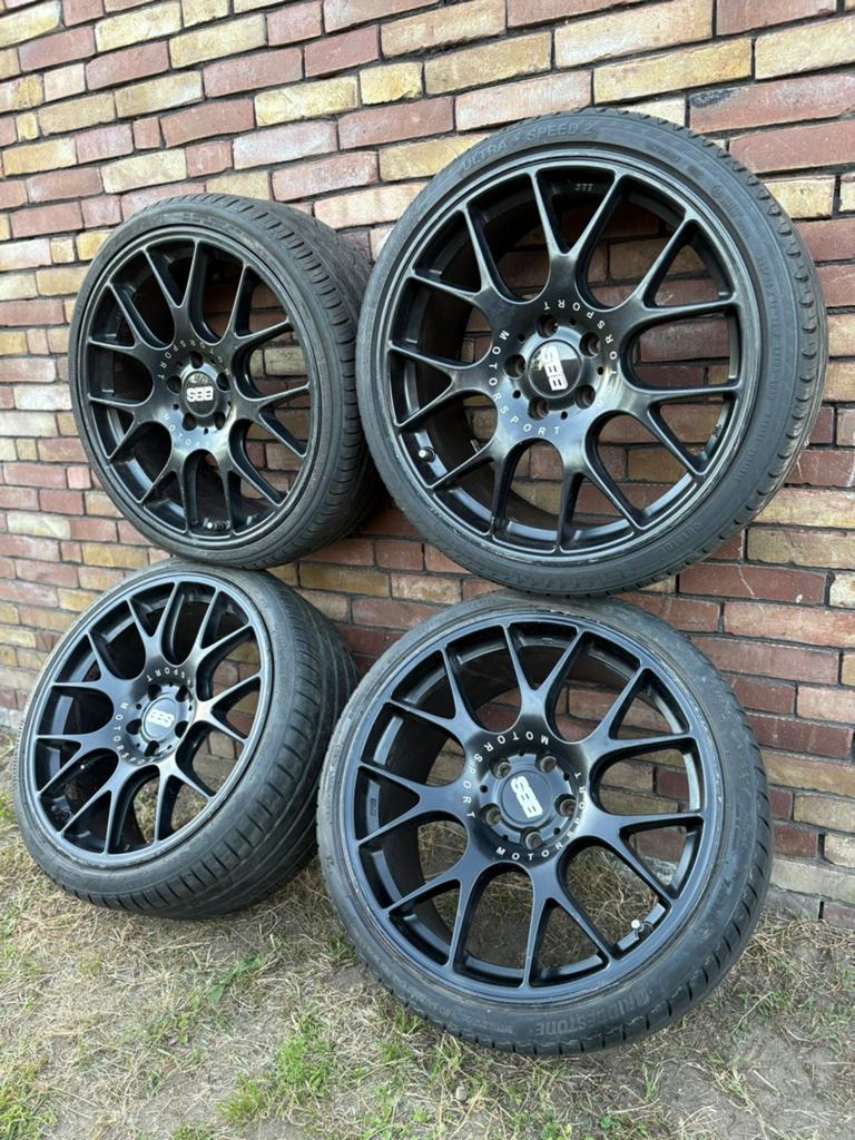 Orginee bbs bmw 19inch 5x120 velgen met banden, Ophalen