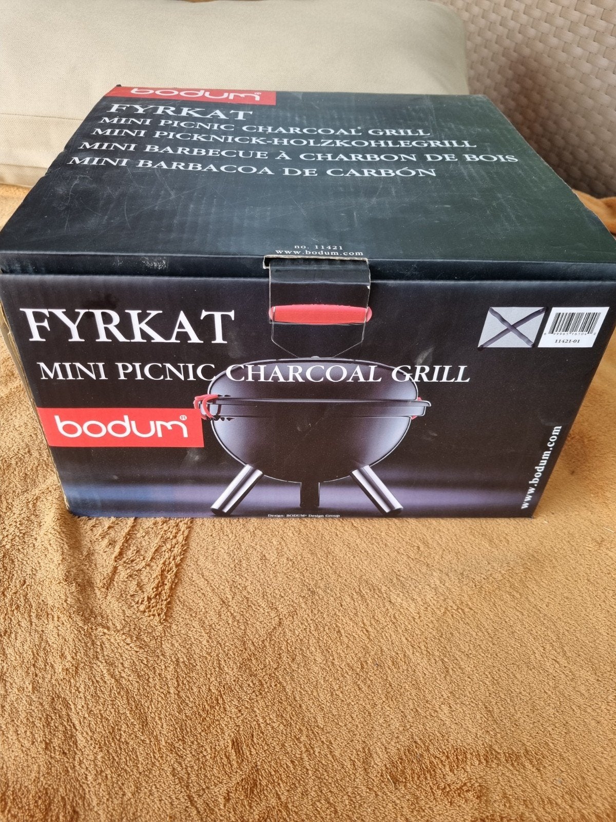 Tafel bbq nieuw in verpakking, Tuin en Terras, Ophalen