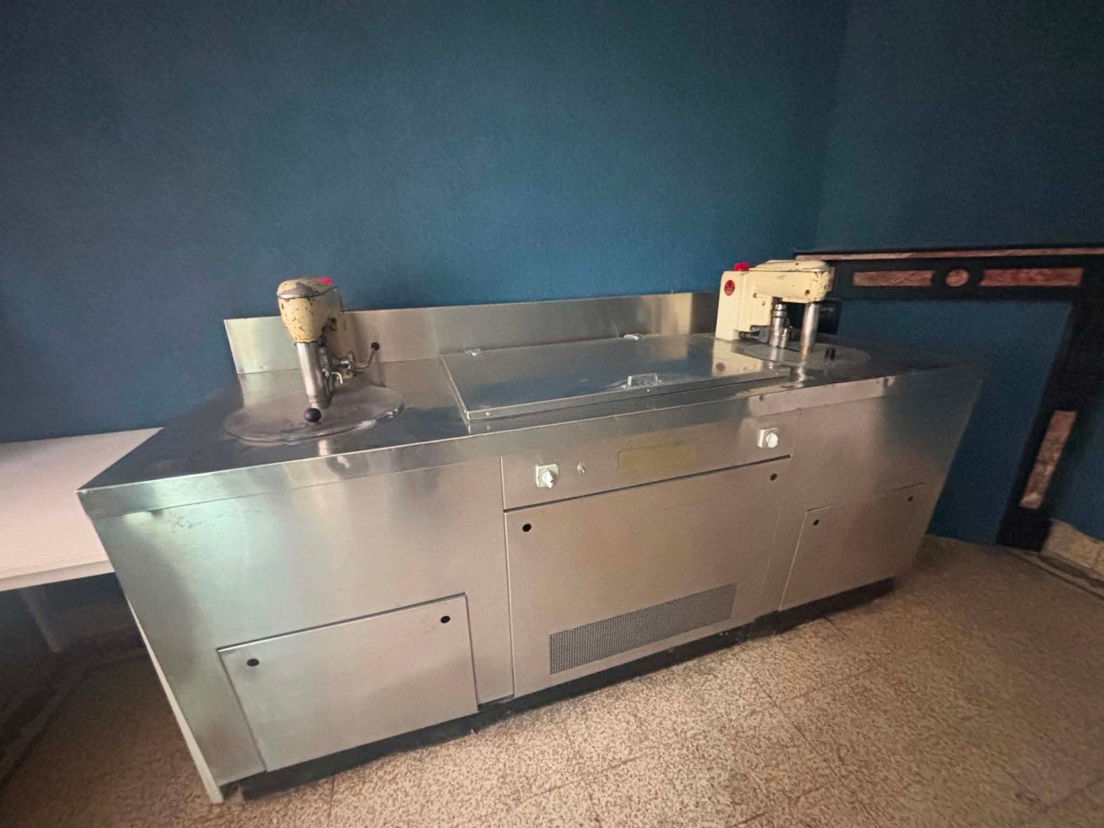 vintage roestvrijstalen ijsmachine Boku, Enlèvement, Glace