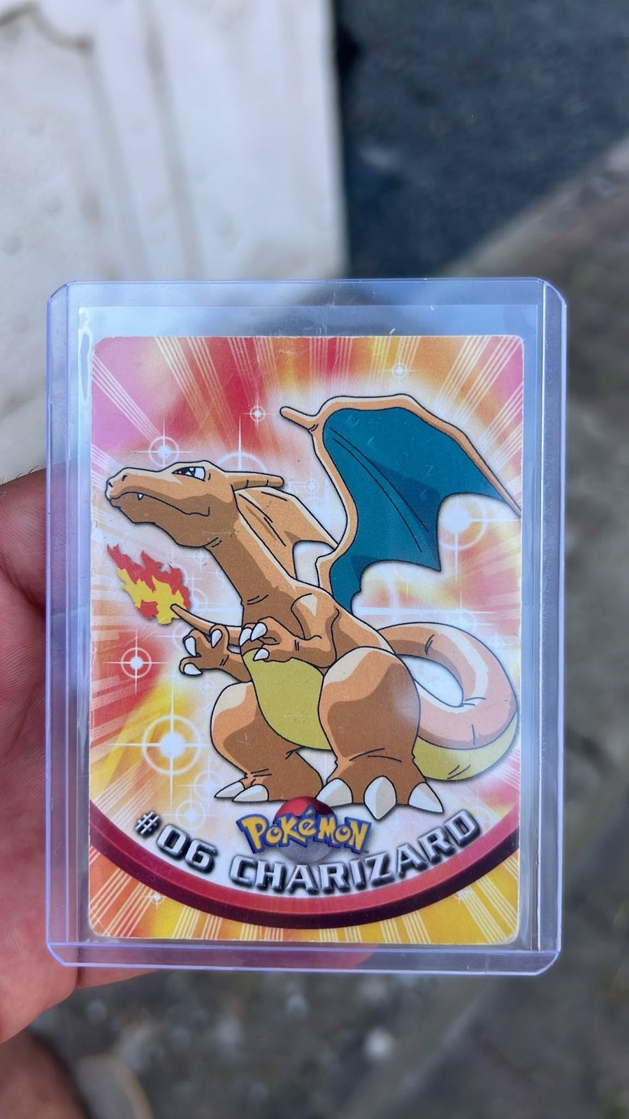 Pokémon Topps TV Animation Edition #06 Charizard, Enlèvement ou Envoi, Comme neuf