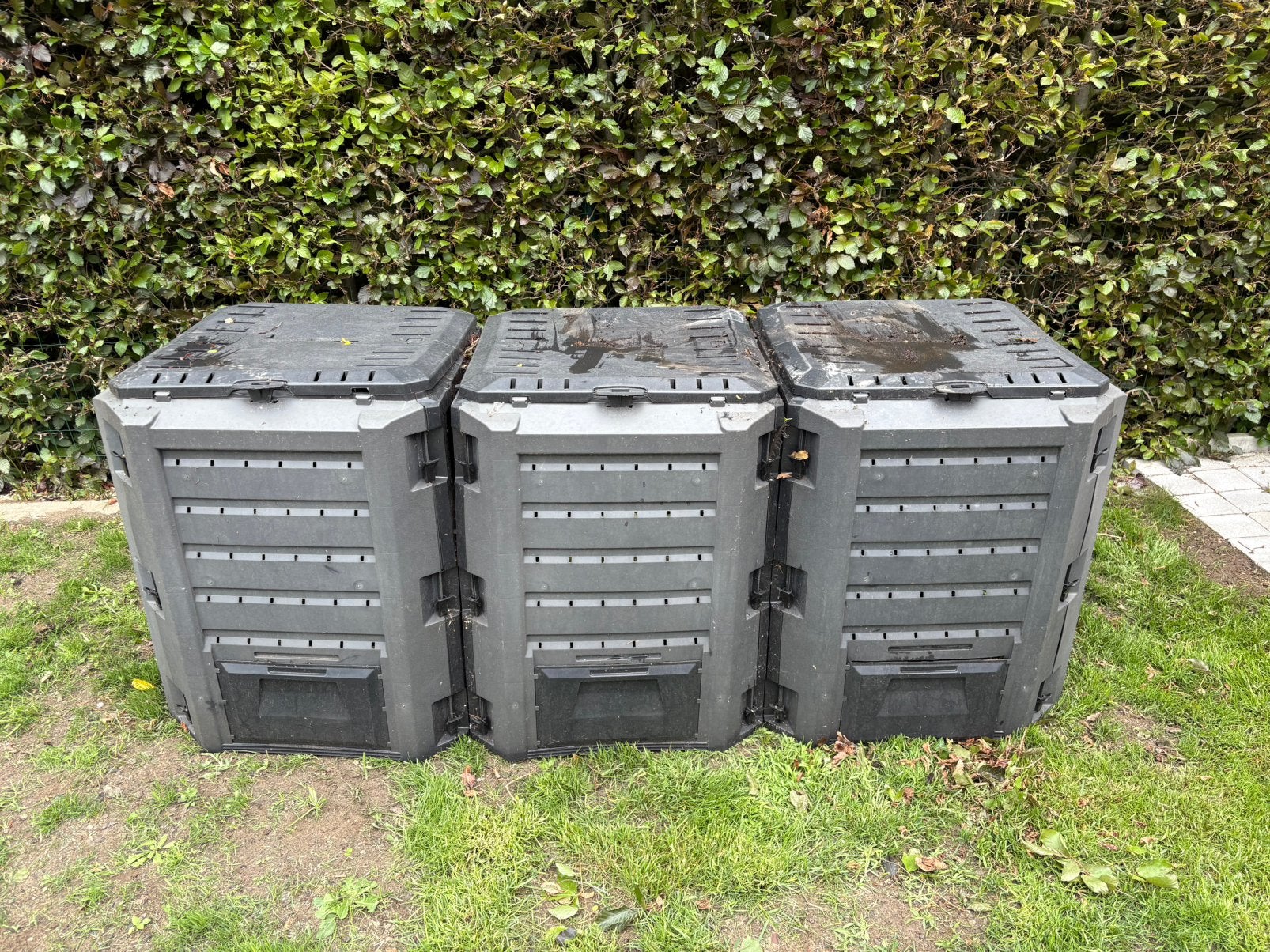 Compostbak 1200L, Ophalen, Compostbak