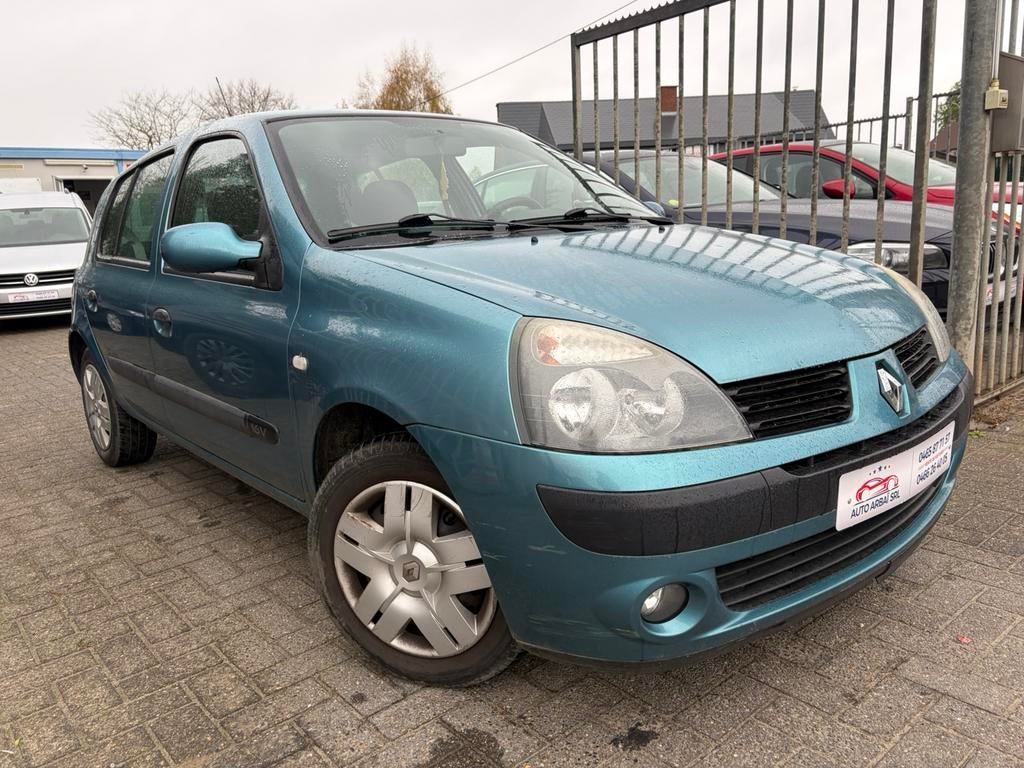 Renault Clio Clio 1.2i 16v Community III, Auto's, 4 cilinders, Blauw, Bedrijf, 1149 cc