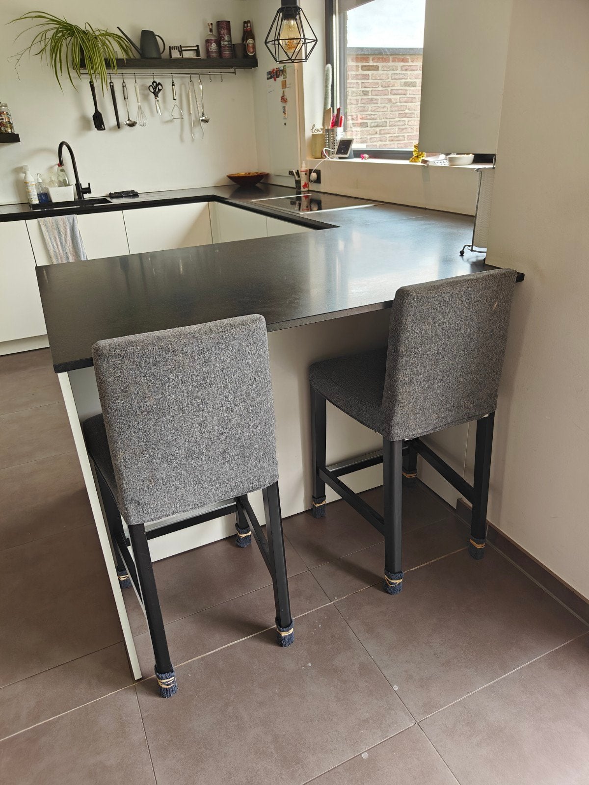 2 IKEA barkrukken type bergmund., Huis en Inrichting, Barkrukken, Ophalen