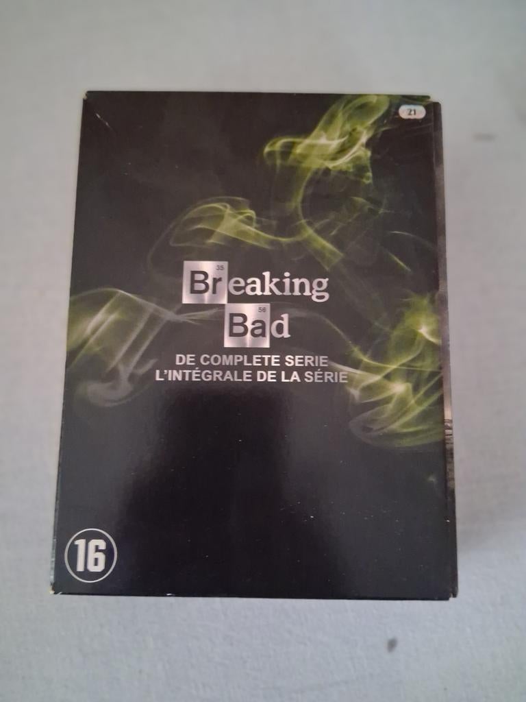 Breaking bad, volledige reeks in 1 dvd-box (21 dvd's), Cd's en Dvd's, Boxset, Ophalen of Verzenden, Zo goed als nieuw, Actie en Avontuur