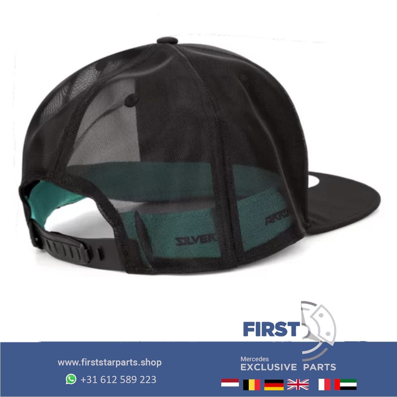 PETRONAS F1 AMG PET ZWART origineel Mercedes PUMA FANWEAR he, -, -, Ophalen of Verzenden, -