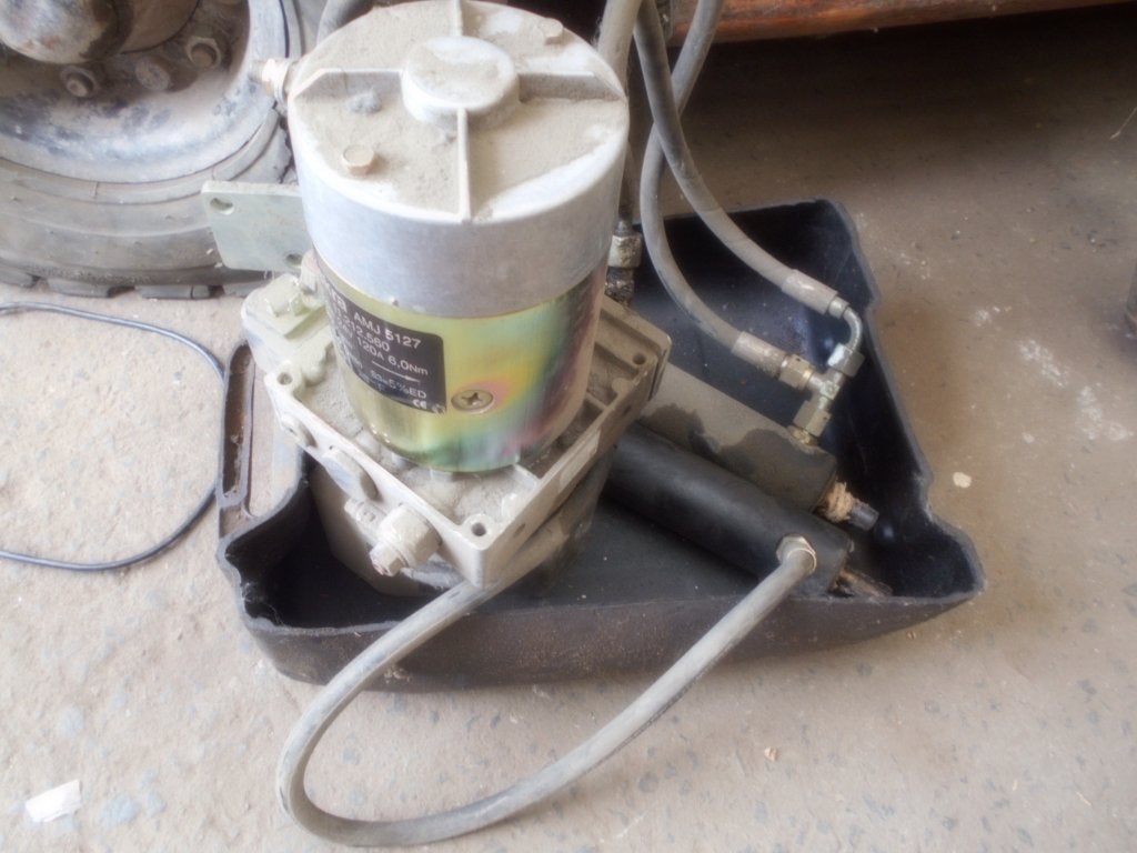 24 Volt oliepomp van transpallet, Ophalen