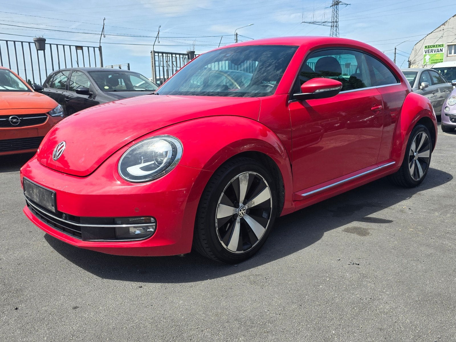 VOLKSWAGEN BEETLE 1600CC DIESEL 05/2012 207000KM MET A/C GPS, Euro 5, Achat, Entreprise, Coccinelle