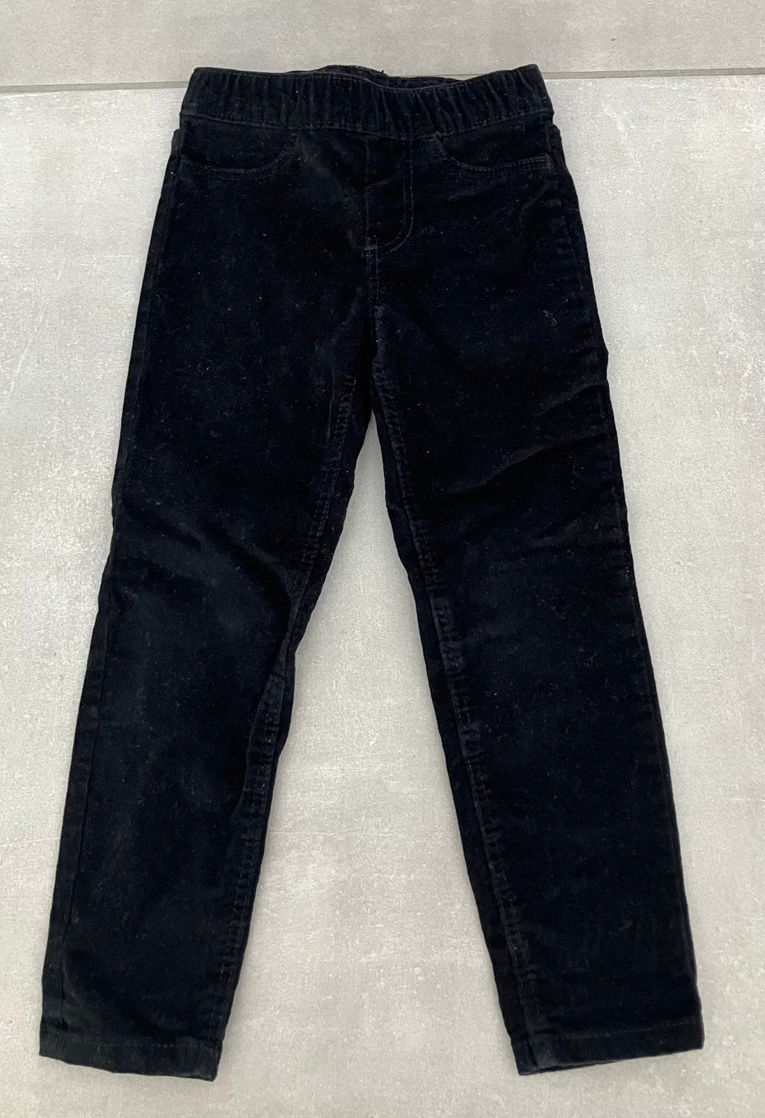 H&M zwarte velours legging, Kinderen en Baby's, Kinderkleding | Maat 92, Ophalen, Zo goed als nieuw, Jongen of Meisje, Broek