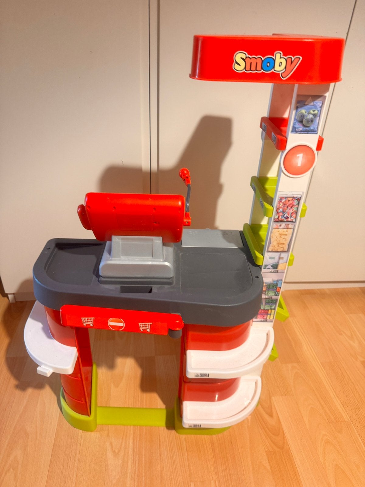 Winkeltje Smoby met kassa die piept, Kinderen en Baby's, Ophalen, Gebruikt