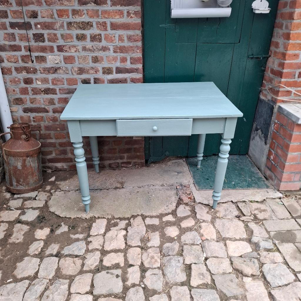 Mooie landelijke boerentafel, Huis en Inrichting, Tafels | Eettafels, Ophalen, Minder dan 50 cm, Gebruikt, 100 tot 150 cm