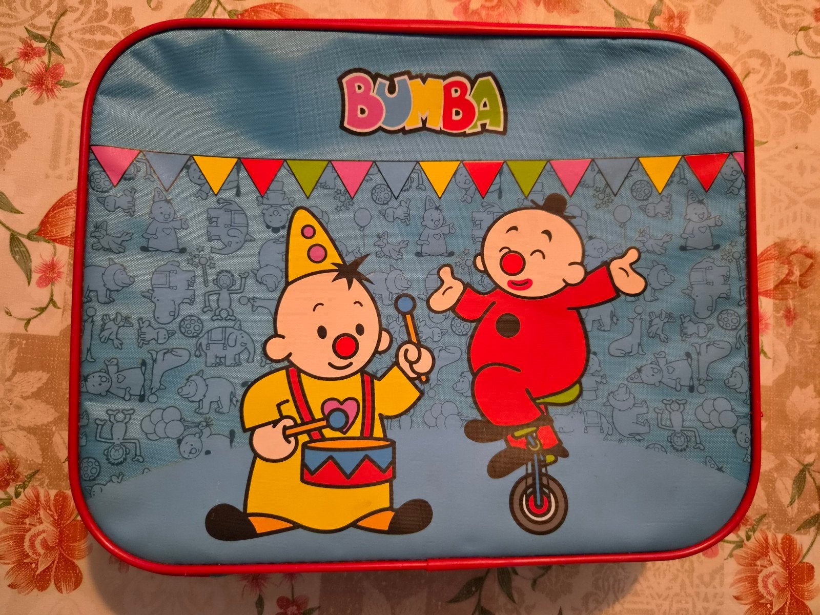 Bumba koffer, Ophalen, Gebruikt