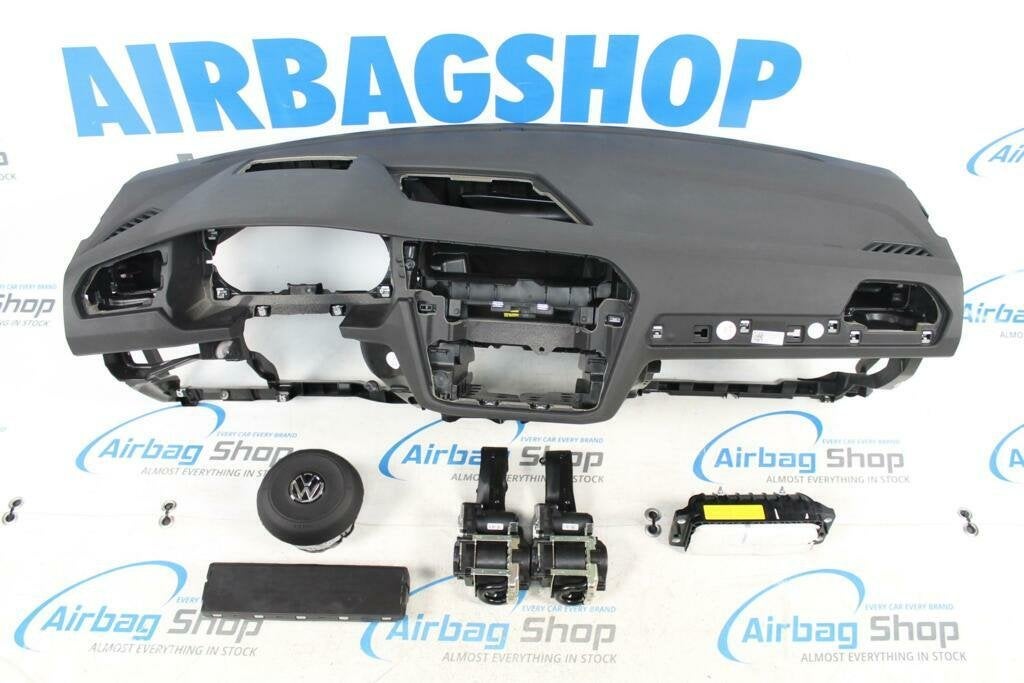 Airbag kit Tableau de bord HUD noir GTI Volkswagen Tiguan, Gebruikt, Ophalen of Verzenden