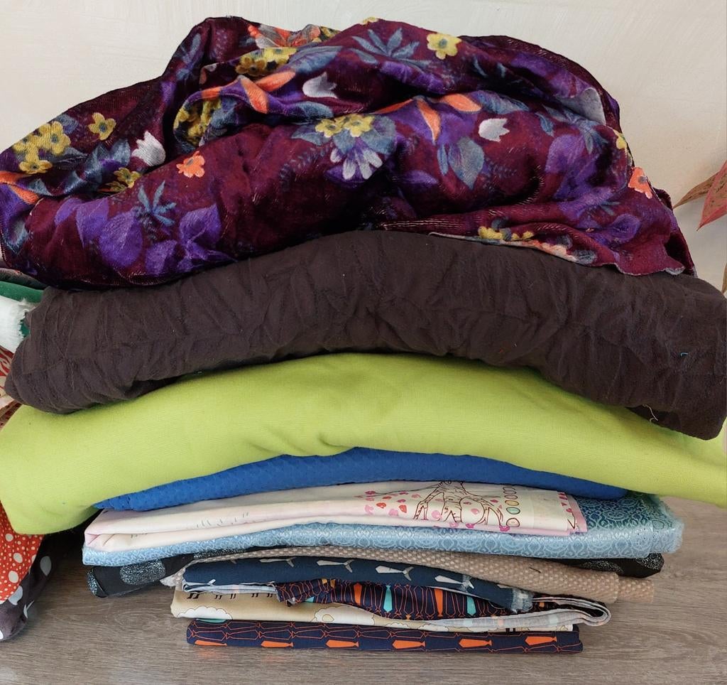 Groot lot stof, Hobby en Vrije tijd, Ophalen