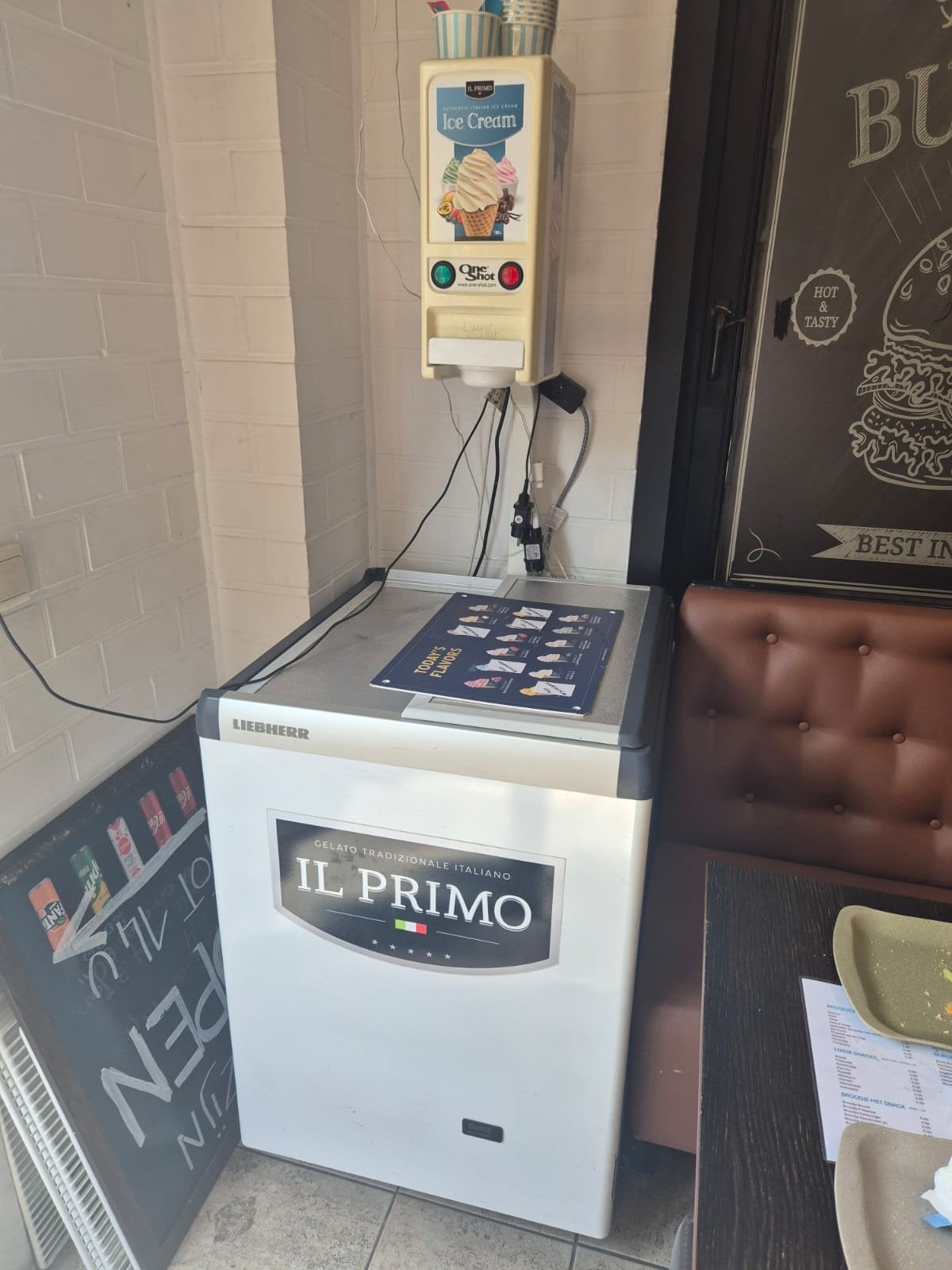 IL PRIMO IJSMACHINE + DIEPVRIES, Enlèvement