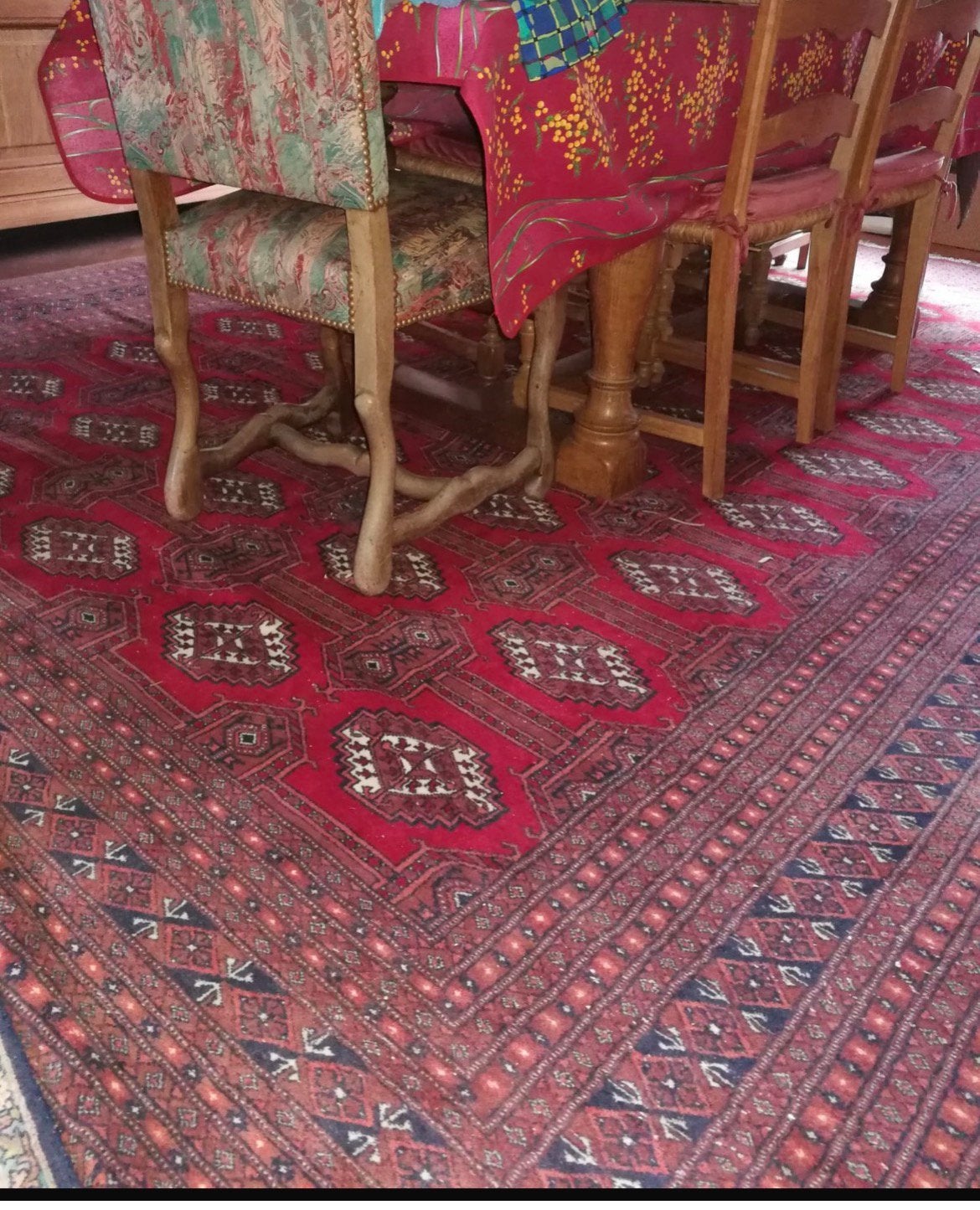 Tapis d’orient / tapisserie, Enlèvement, Utilisé