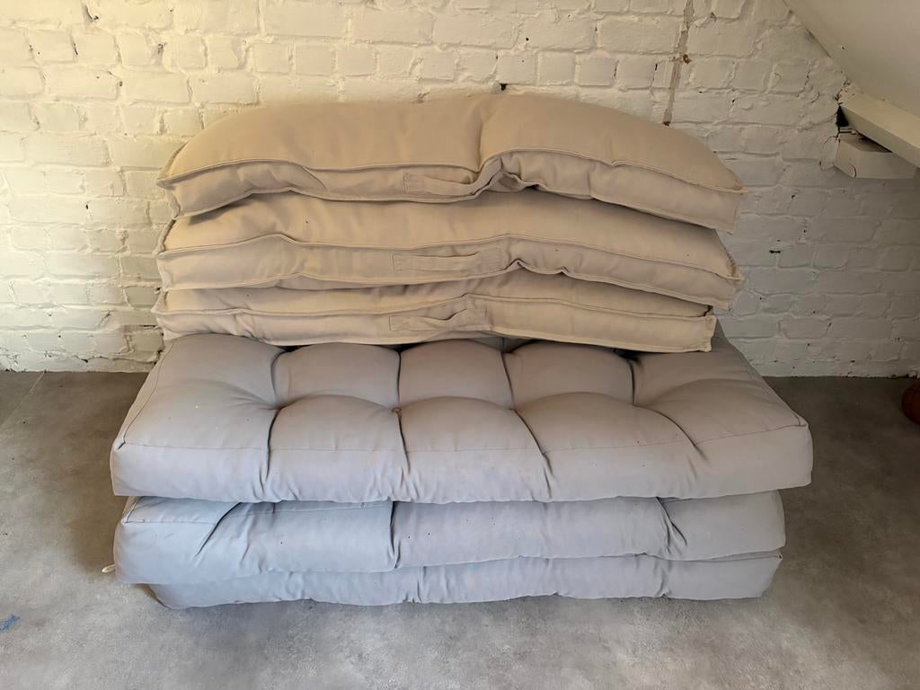 Palletkussens, Enlèvement, Utilisé