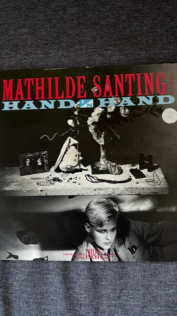 Mathilda Santing : hand in hand, Ophalen of Verzenden, Gebruikt, 12 inch