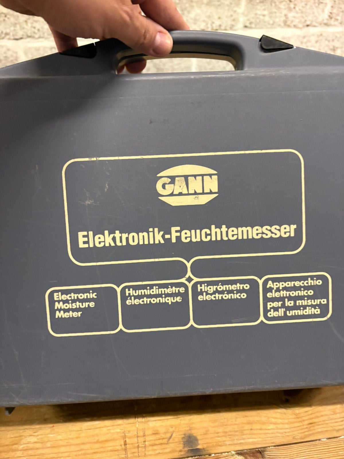 Humidimètre professionnel GANN Hydromette RTU 600, Enlèvement, Comme neuf