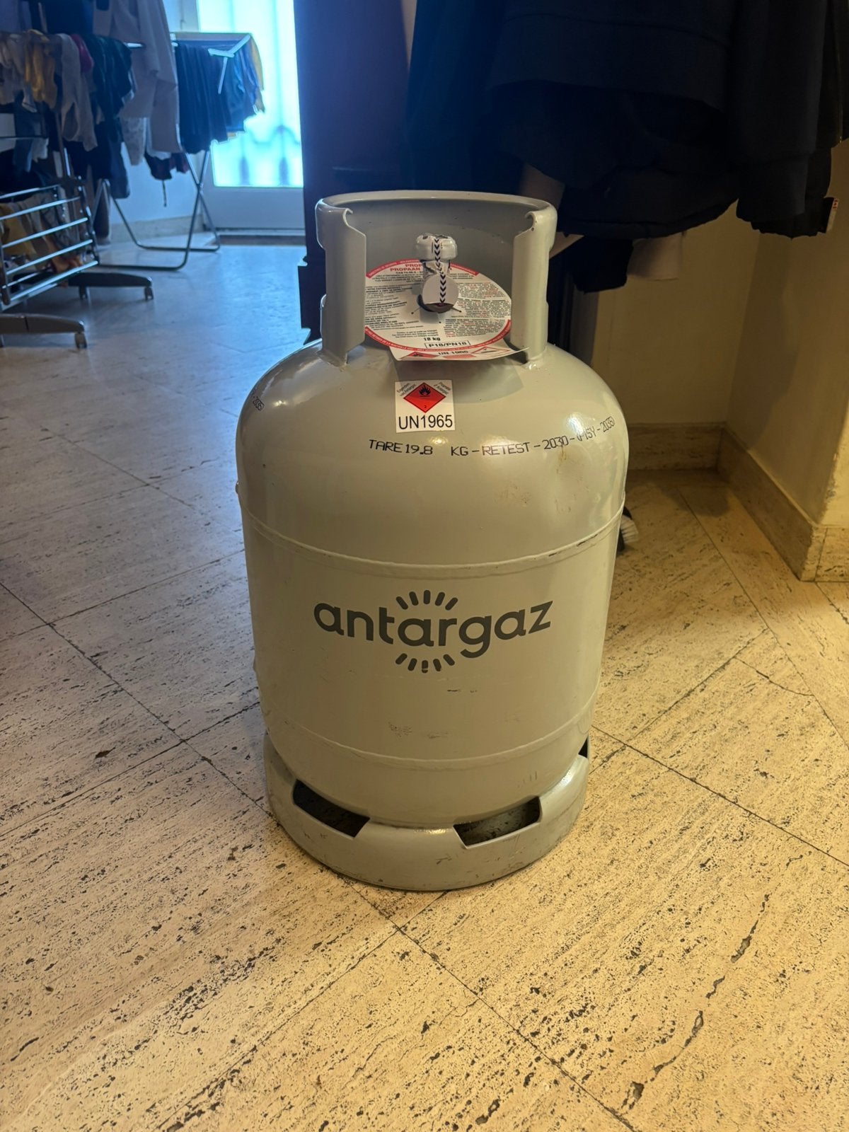 Bombonne de gaz neuve de 18kg, Enlèvement, Neuf