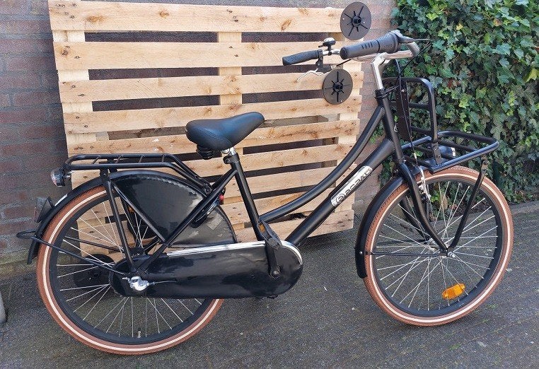 24 inch urban  met 3 speed handrem als nieuw, Ophalen, Terugtraprem, 24 inch, Handrem