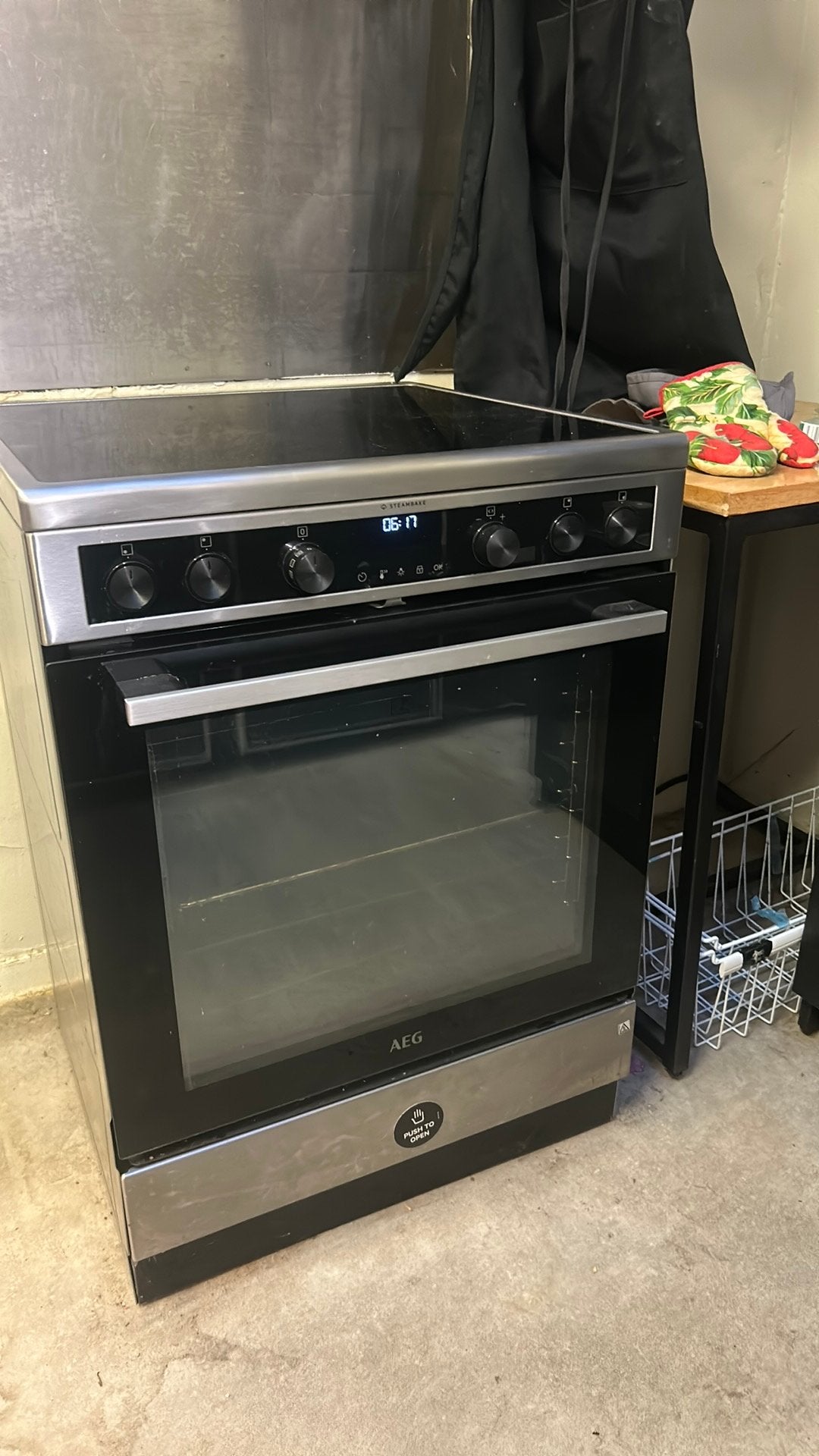 Aeg fornuis en oven, Elektronische apparatuur, Ovens, Ophalen of Verzenden, Zo goed als nieuw, AEG, Oven