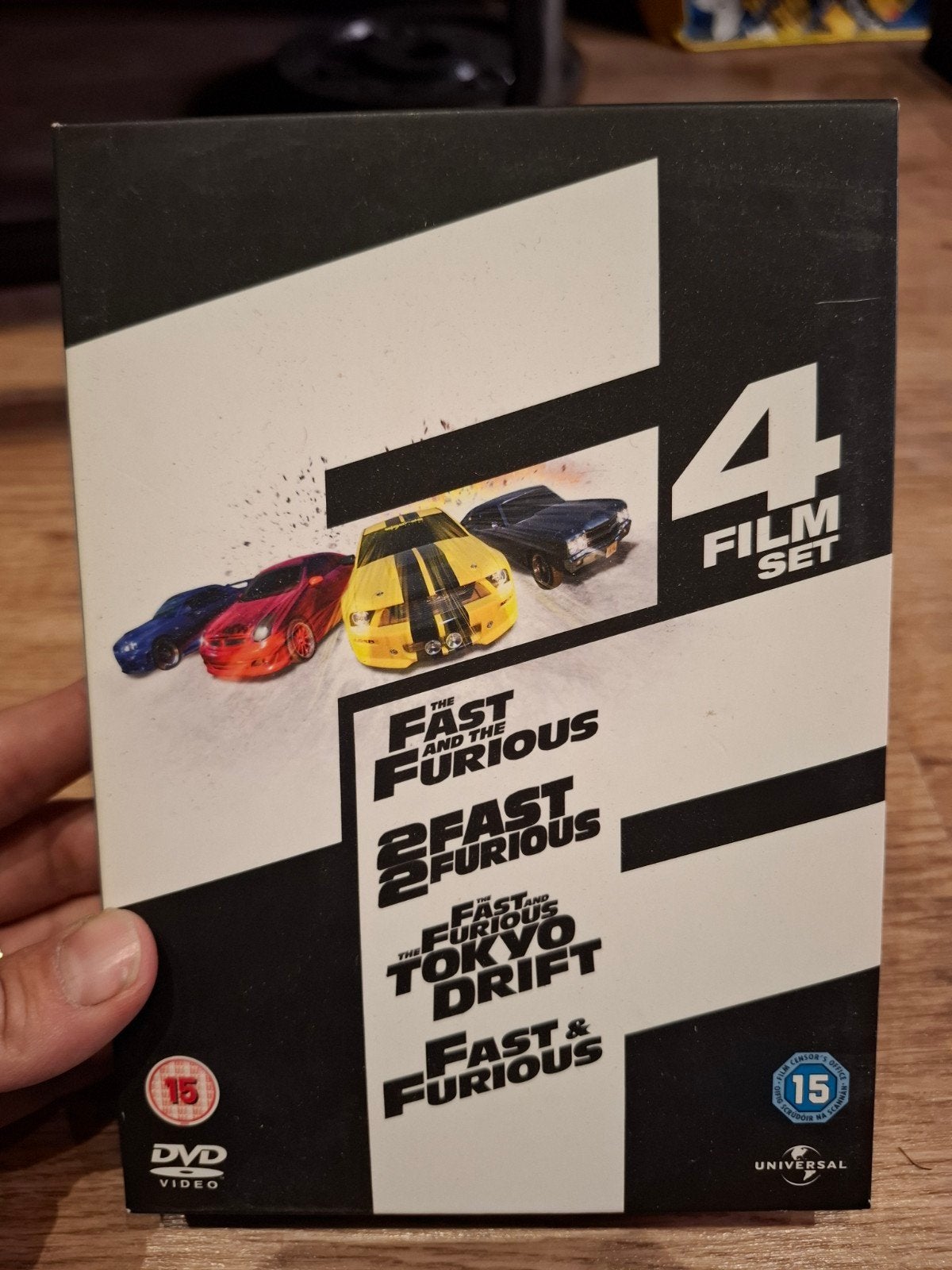 The fast and the furious 4 film set dvd, Vanaf 16 jaar, Ophalen of Verzenden, Zo goed als nieuw, Actie en Avontuur