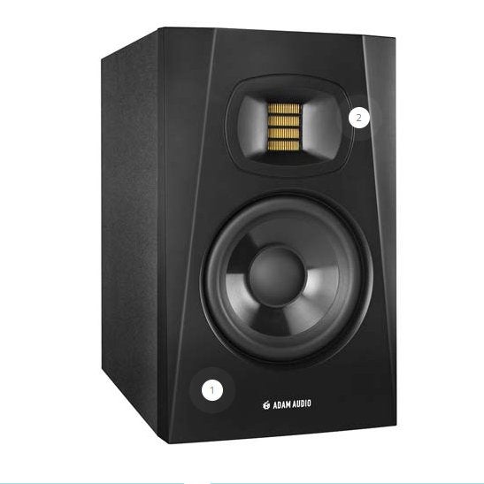 ADAM Audio T5V Studio Monitors (Set van 2) – Perfecte Staat, Audio, Tv en Foto, Luidsprekerboxen, Ophalen, Nieuw, Overige merken