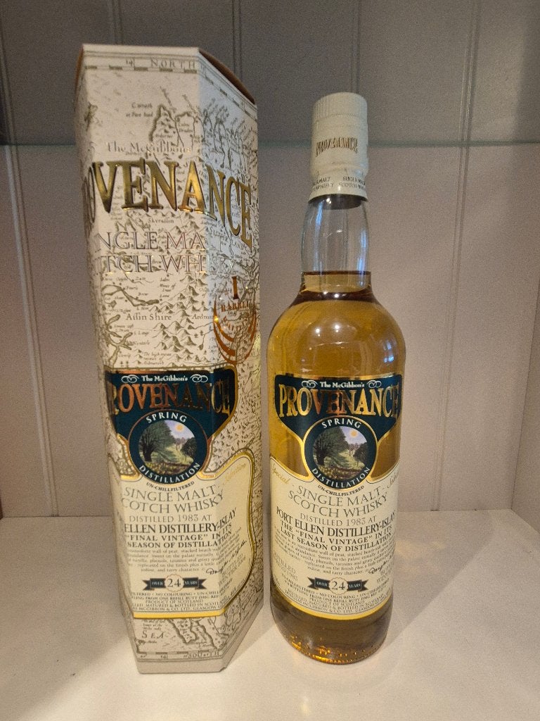 Port Ellen 1983 McG, 24 jaar oud Single Malt Whisky, Verzamelen, Ophalen, Overige gebieden, Overige typen, Nieuw
