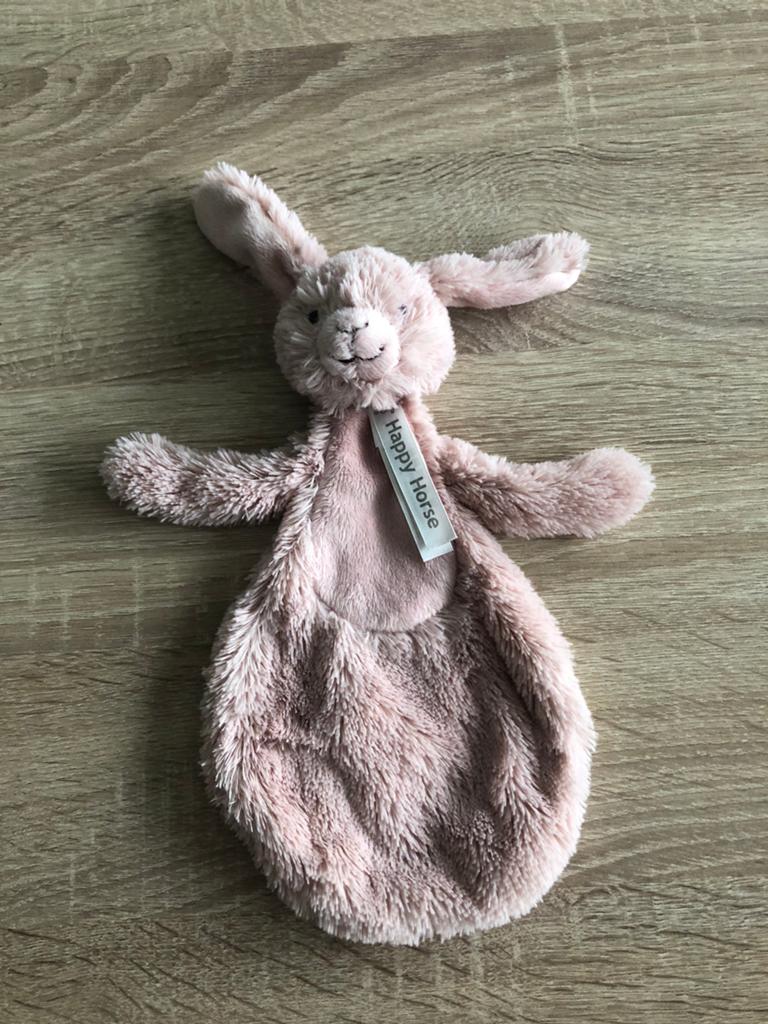 Knuffeldoekje, happy horse (nieuw), Kinderen en Baby's, Ophalen of Verzenden, Zo goed als nieuw