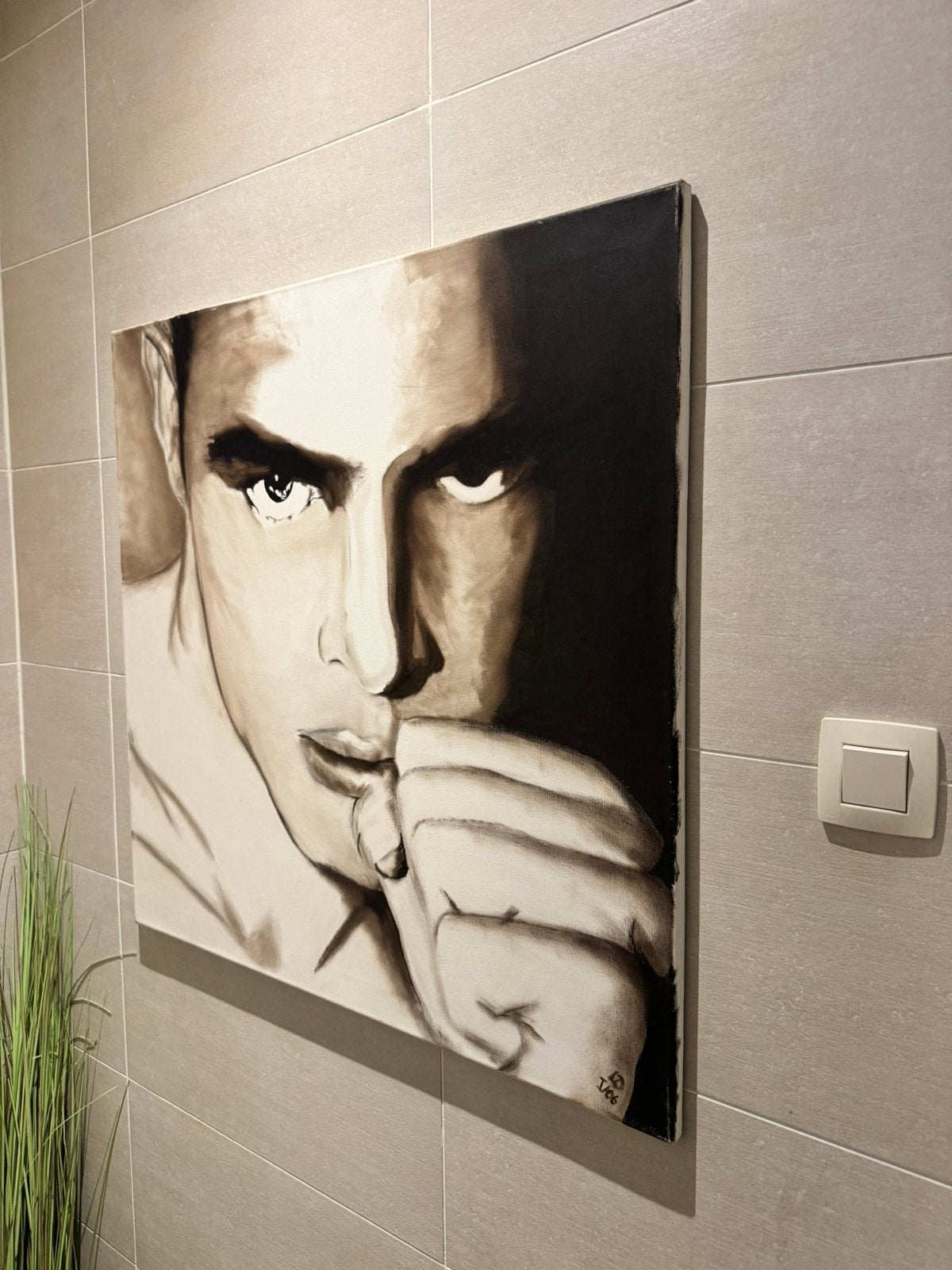 Tableau noir et blanc marlon brando, Ophalen