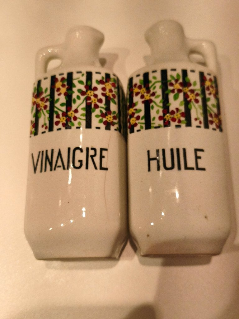 Olie en azijn flesje, Antiek en Kunst, Ophalen of Verzenden