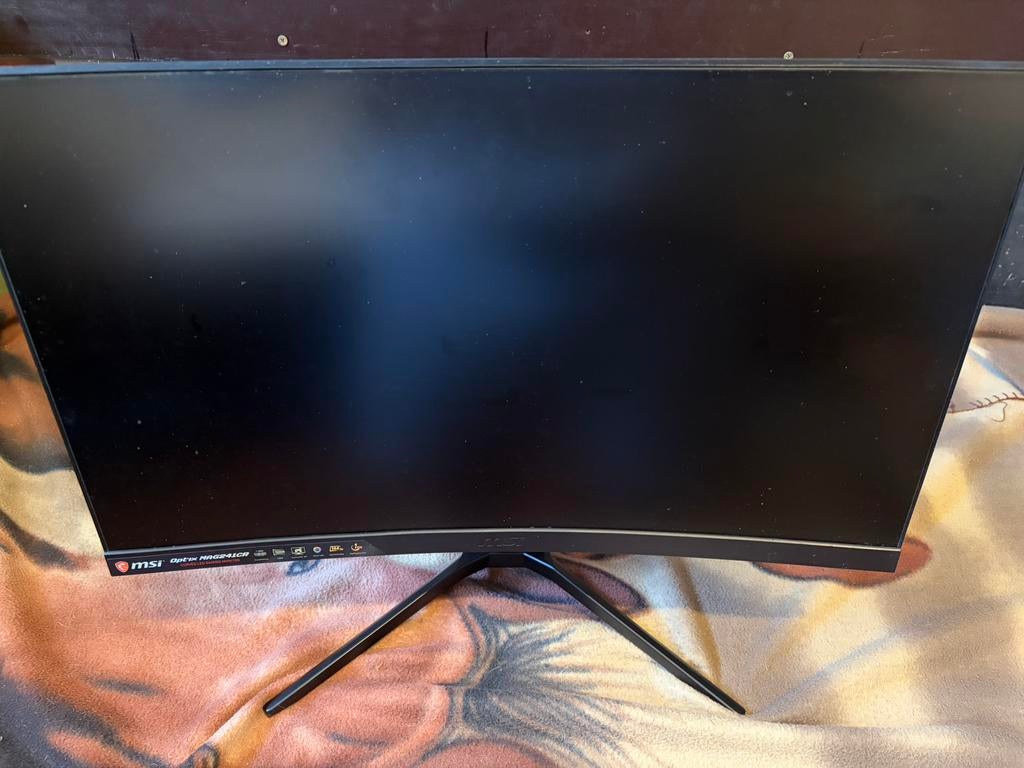 2 x Msi mag 24 scherm, Gaming, HD, 1 à 2 ms, Enlèvement