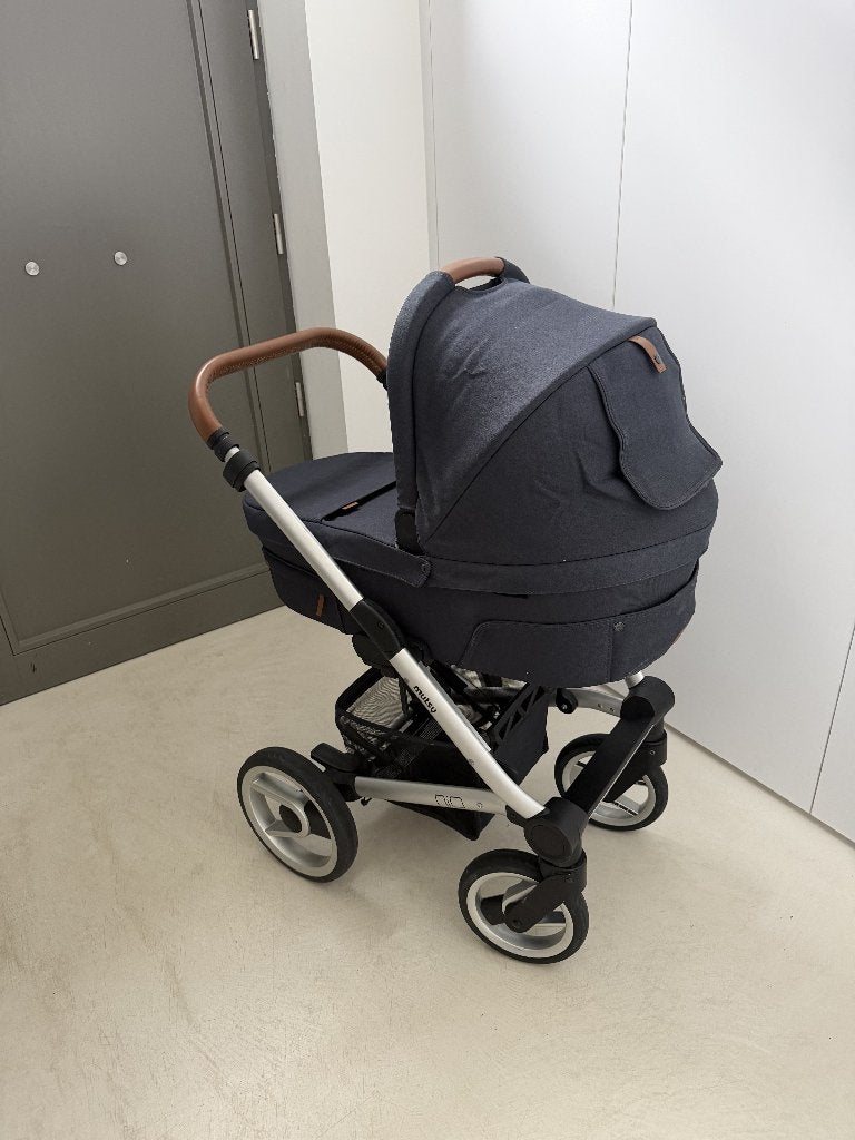 Mutsy Nio complete set – draagmand + zitje + accessoires, Gebruikt, Mutsy, Met reiswieg, Ophalen