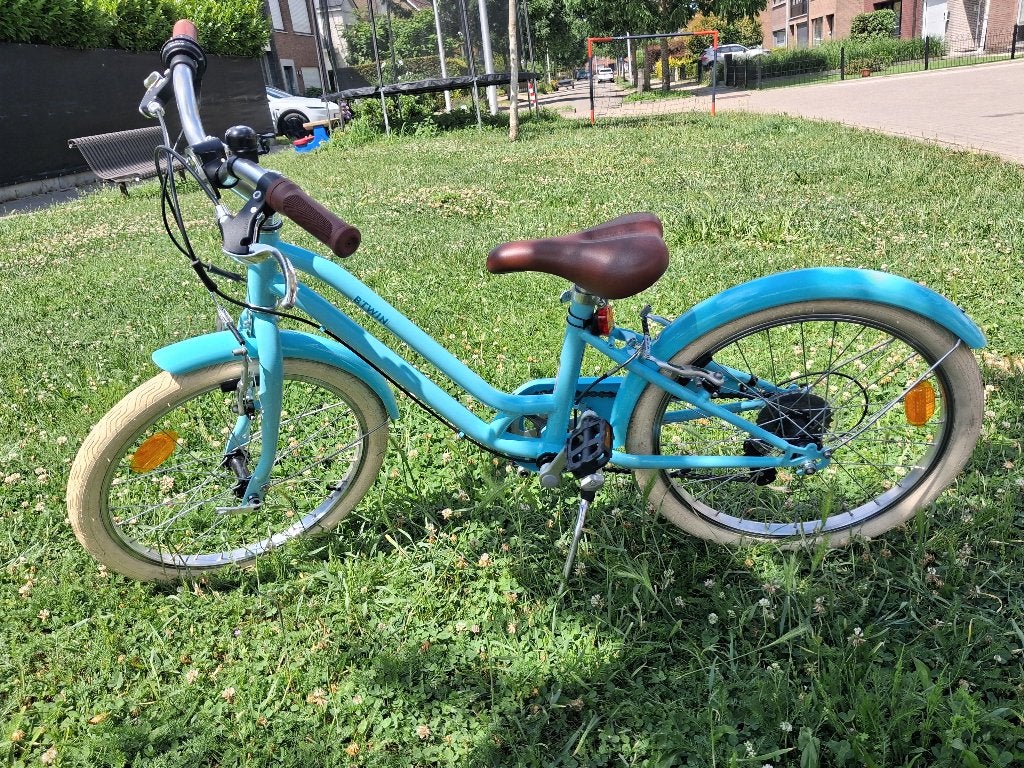 Meisjesfiets Btwin 20 inch 6-9 jaar, Fietsen en Brommers, Ophalen, B-Twin, Versnellingen, Zo goed als nieuw
