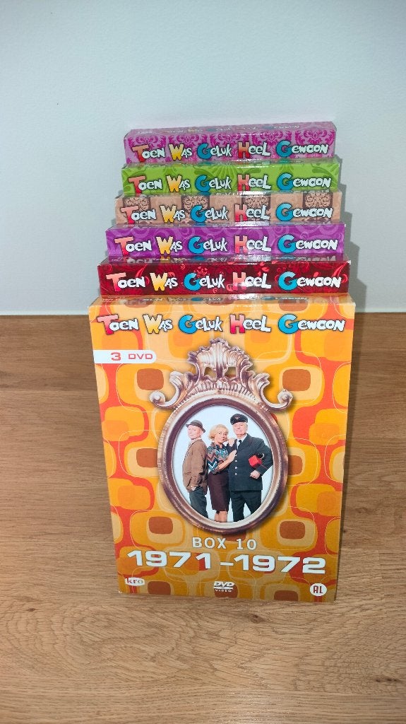DVD-box: Toen was geluk heel gewoon, Cd's en Dvd's, Alle leeftijden, Inclusief doosje, Zo goed als nieuw, Ophalen of Verzenden