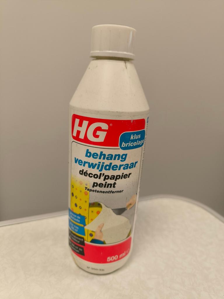 HG behangverwijderaar 500ml, Huis en Inrichting, Schoonmaakartikelen, Overige typen, Ophalen