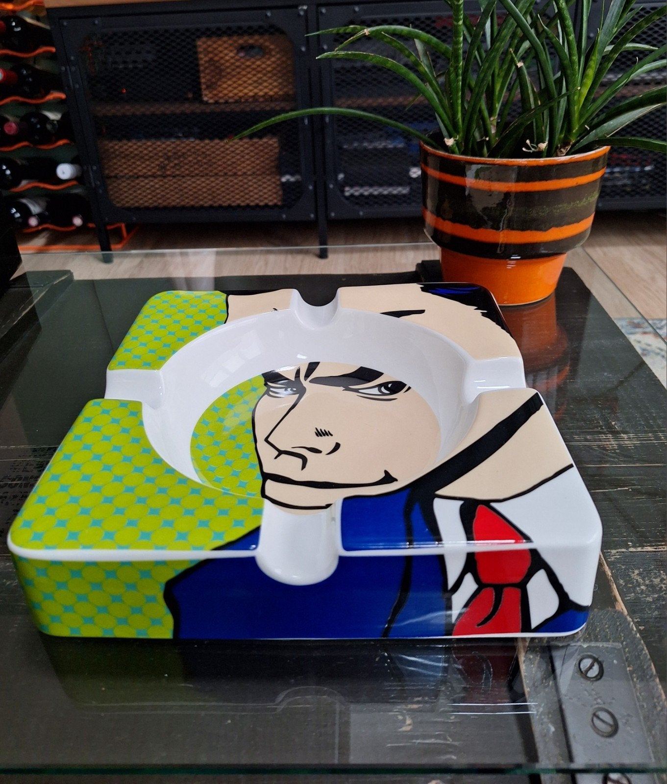 Pop Art Asbak - Roy Lichtenstein., Antiquités & Art, Enlèvement ou Envoi