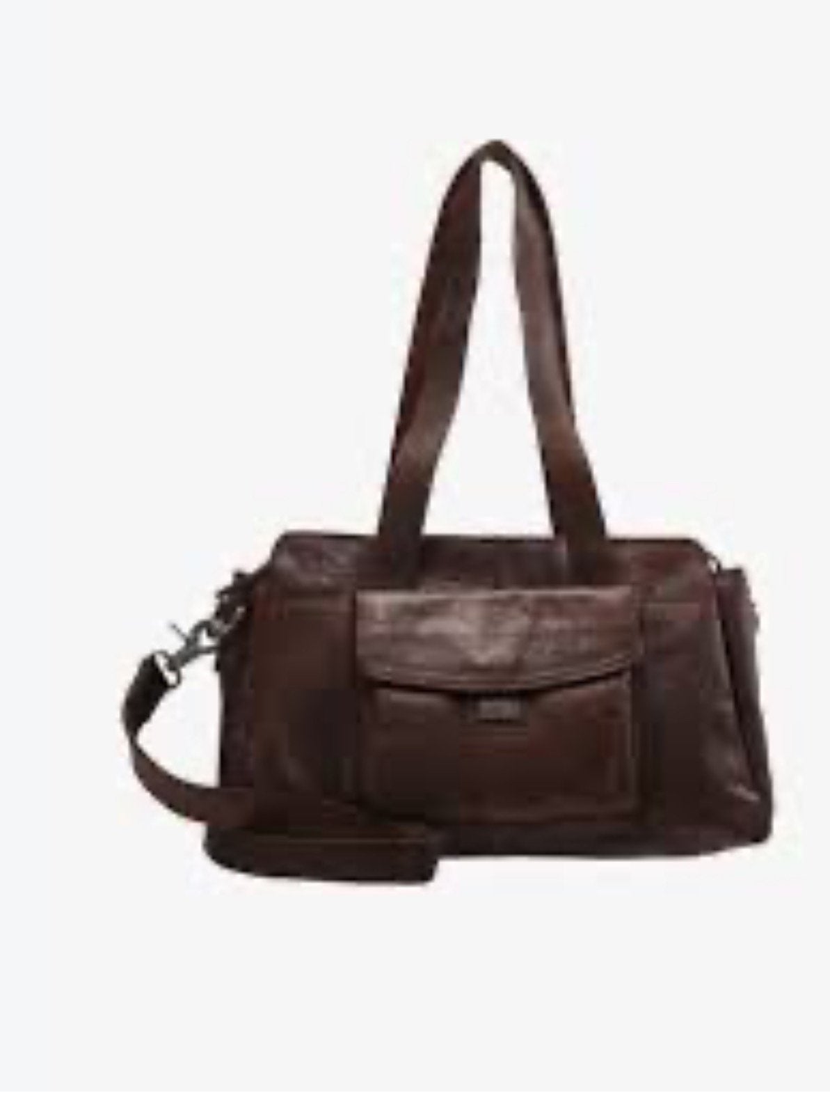 Schouder tas van spike & sparrow, Ophalen, Zo goed als nieuw, Leer