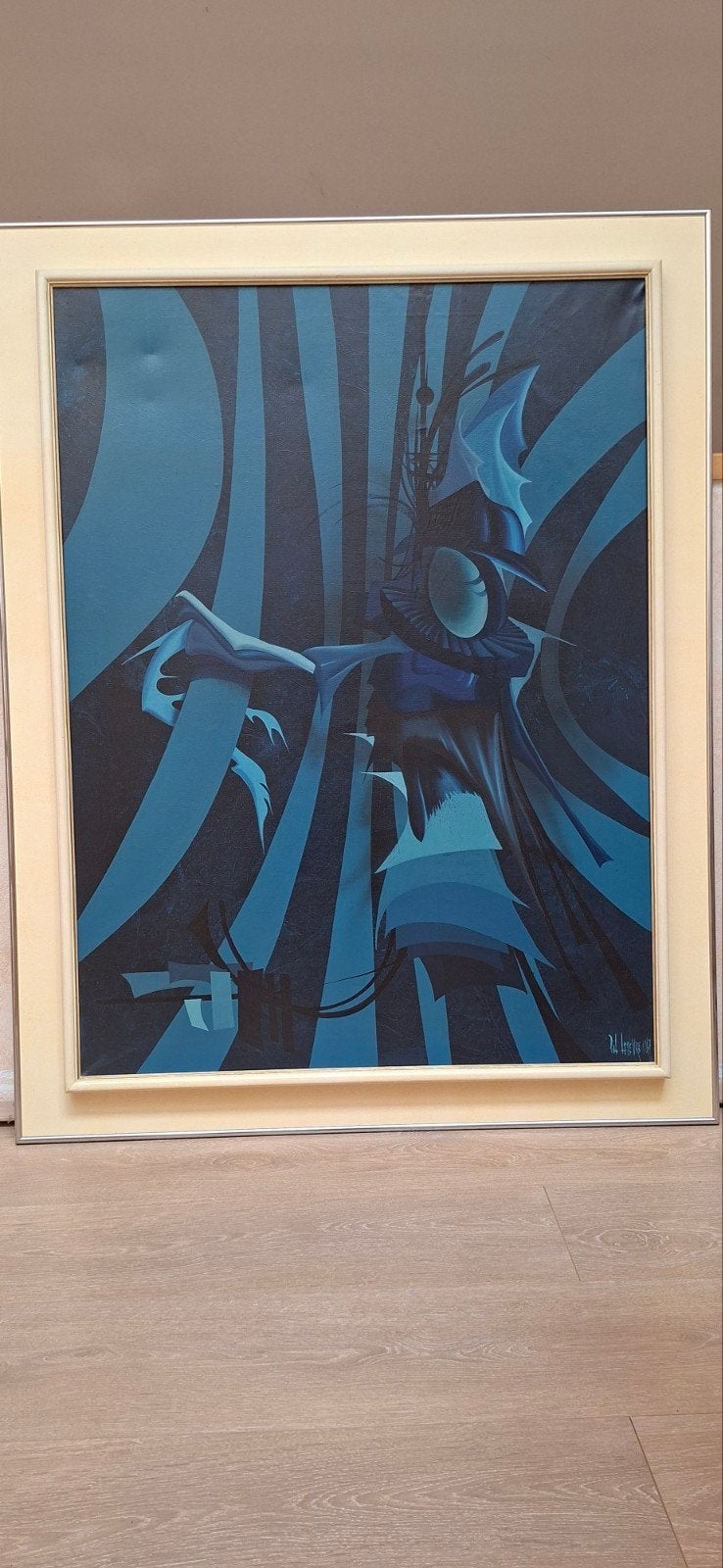 Peinture de l’artiste Pol Lefèvre, Enlèvement