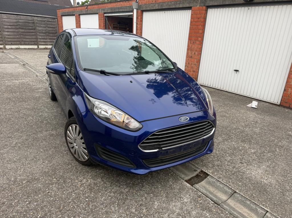 Ford fiesta, Auto's, Zwart, Blauw, 5 deurs, Particulier
