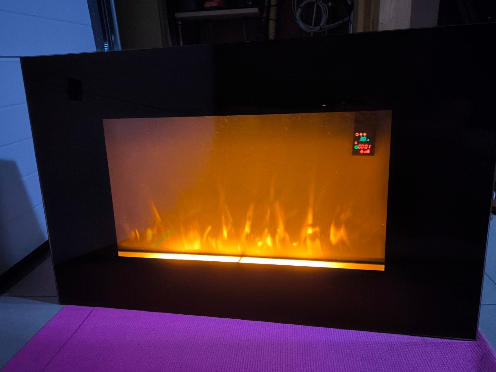 Sfeerhaard met warmtefunctie, Ophalen