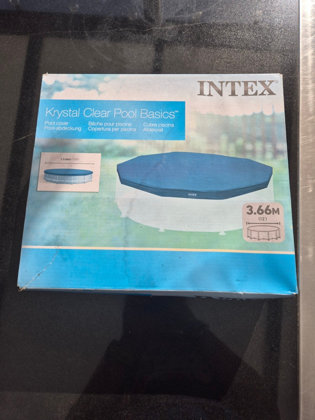 Afdekzeil intex zwembad 3.66 M, Tuin en Terras, Ophalen of Verzenden, Afdekzeil