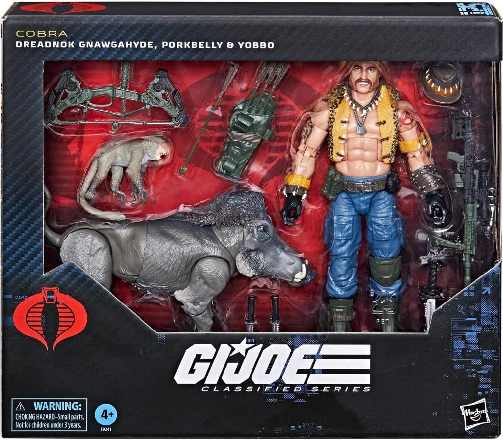 GI Joe Classified Gnawgahyde and Porkbelly (incompleet), Envoi, Neuf