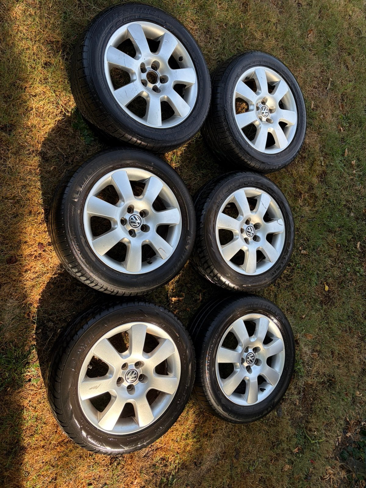 6 Alu wielen VW Golf 4, Ophalen